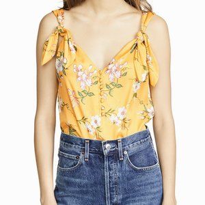 NWT Rebecca Taylor Silk Blend Floral Fashion Tank